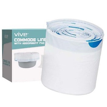 Commode Liners 48 Pack