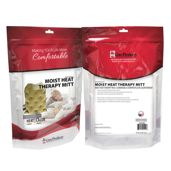 Microbeads® Moist Heat Therapy Mitt - Moist Heat Therapy Pack