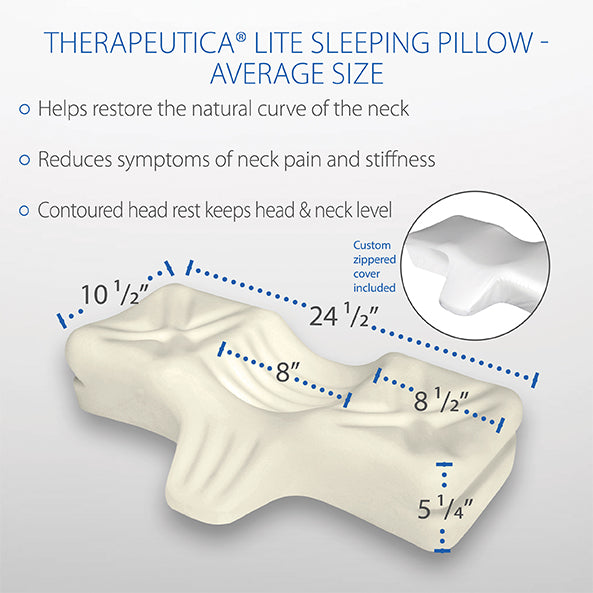 Therapeutica® Lite Sleeping Pillow Made in Canada