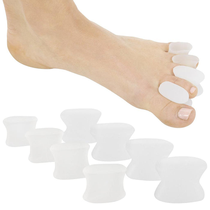Toe Spacers (2S+2M+2L) in white color