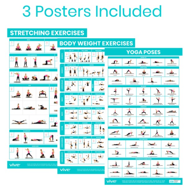 No Equipment Required Poster 3 Pack
